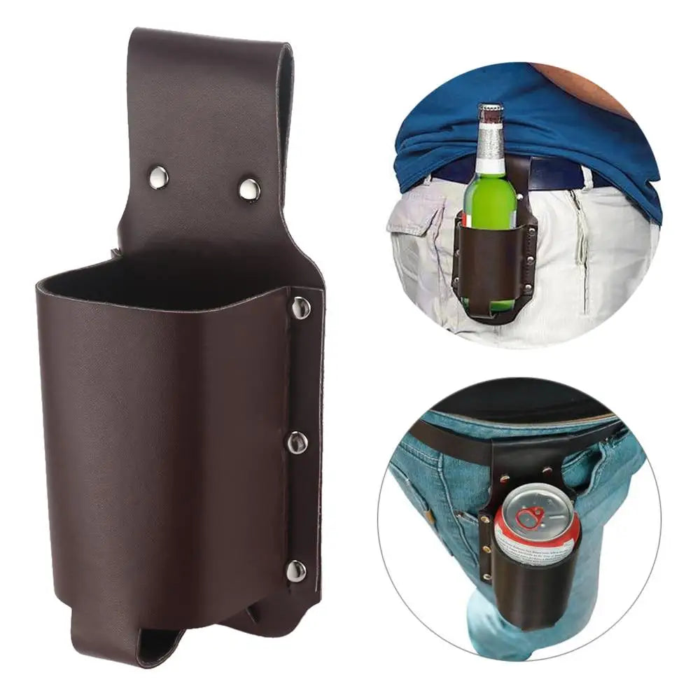 Holster Portable Beer & Bottle Waist Belt Holder by HitMyNeed