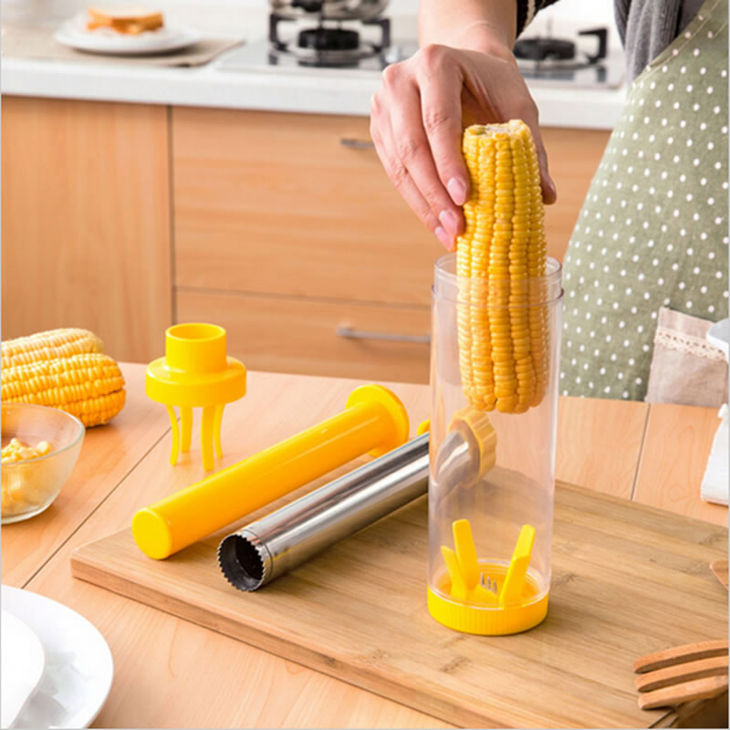 Home Corn Peeling and Thresher Tool by HitMyNeed
