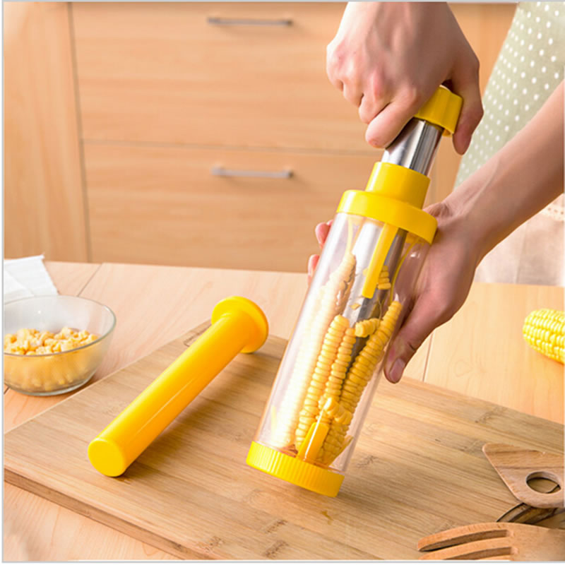 Home Corn Peeling and Thresher Tool by HitMyNeed