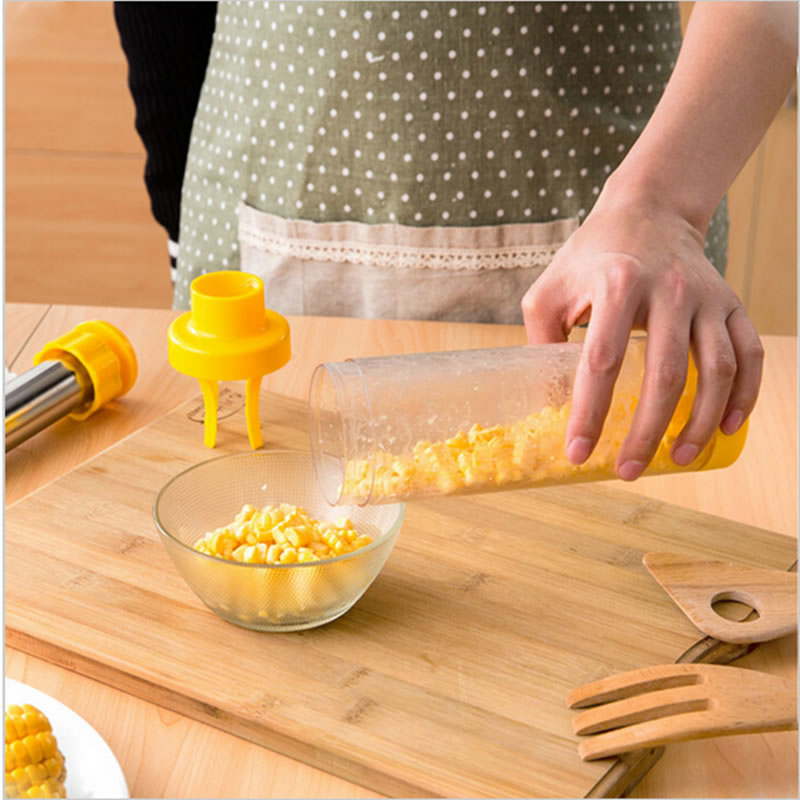 Home Corn Peeling and Thresher Tool by HitMyNeed