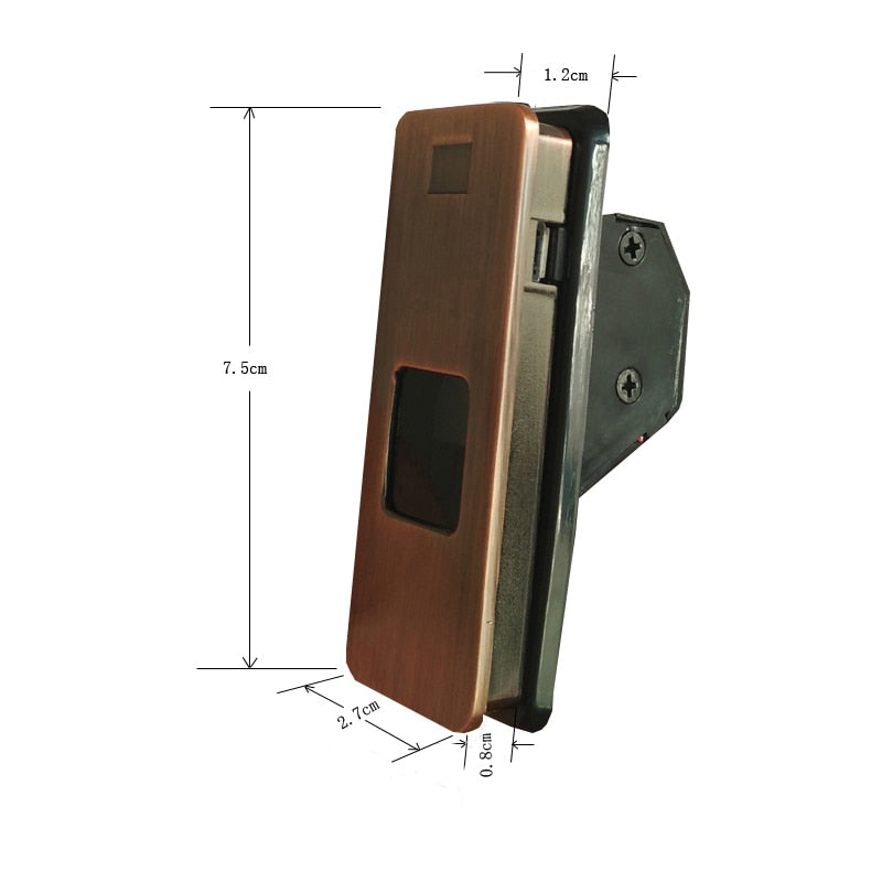 Home Digital Fingerprint Lock for Drawers & Cabinets by HitMyNeed