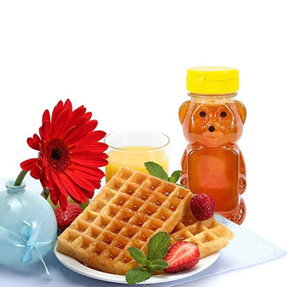Honey Bear Squeeze Bottles 240ml - Set of 12 by HitMyNeed