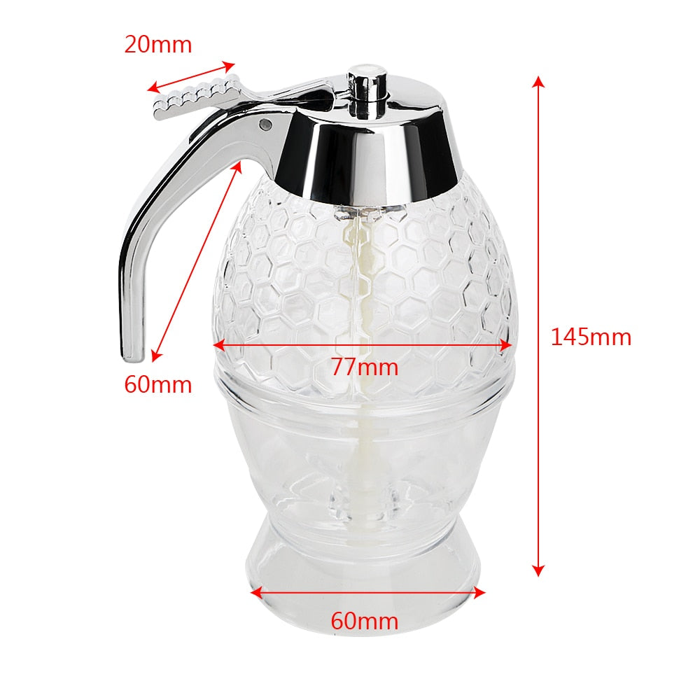 Honey Dispenser with Controlled No-Drip Pouring by HitMyNeed