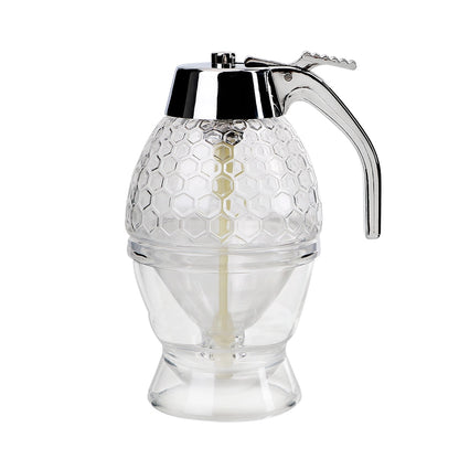 Honey Pourer Syrup Dispenser with Stand by HitMyNeed