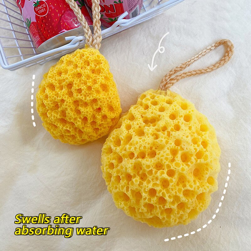 Honeycomb Sponge Bath Scrubber for Gentle Exfoliation by HitMyNeed
