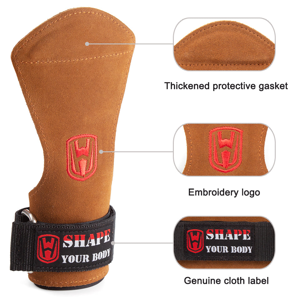 Horizontal Bar Weightlifting Gloves with Palm Protection by HitMyNeed