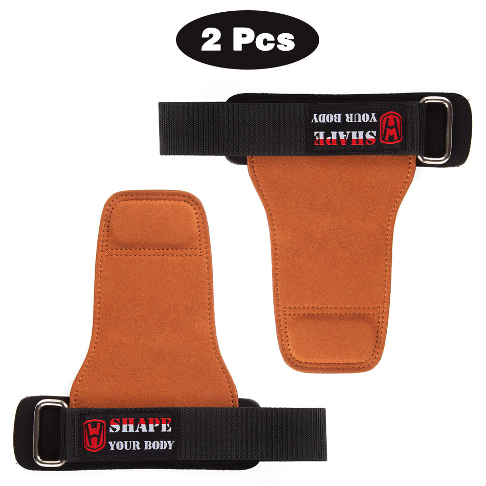 Horizontal Bar Weightlifting Gloves with Palm Protection advanced-brown by HitMyNeed