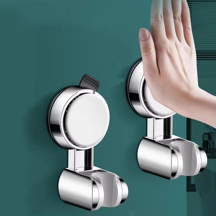 Horizontal Suction Cup Handheld Shower Head Holder by HitMyNeed