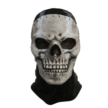 Horror Ghost Skull Latex Mask for Halloween Cosplay a by HitMyNeed