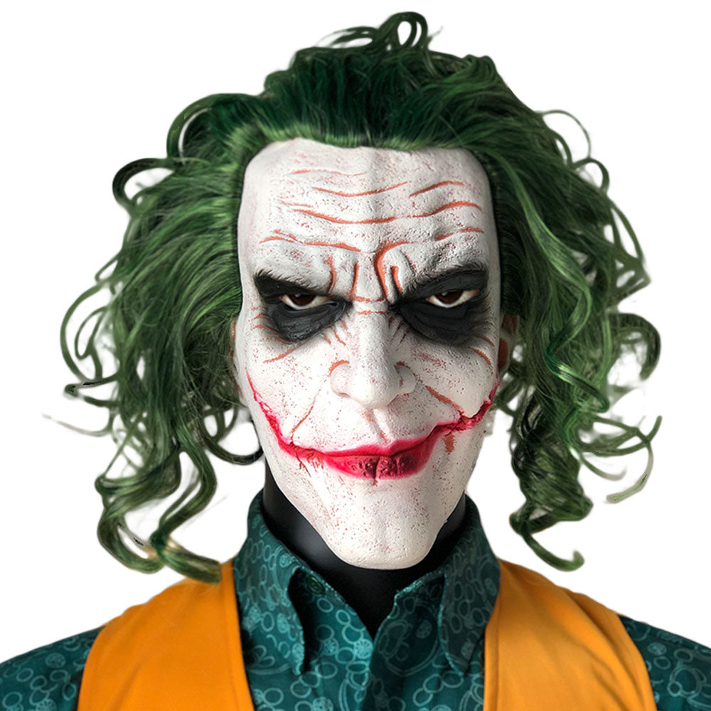 Horror Joker Clown Latex Mask for Halloween Cosplay by HitMyNeed