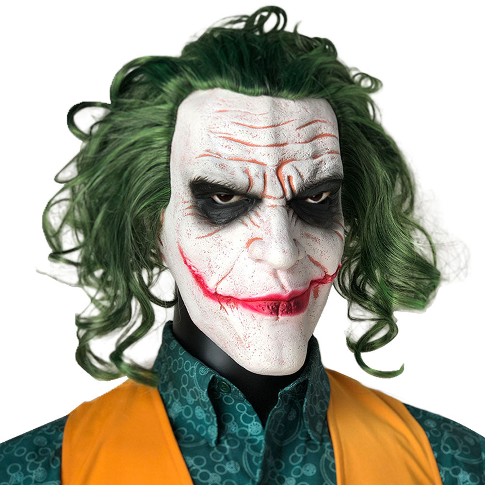 Horror Joker Clown Latex Mask for Halloween Cosplay by HitMyNeed