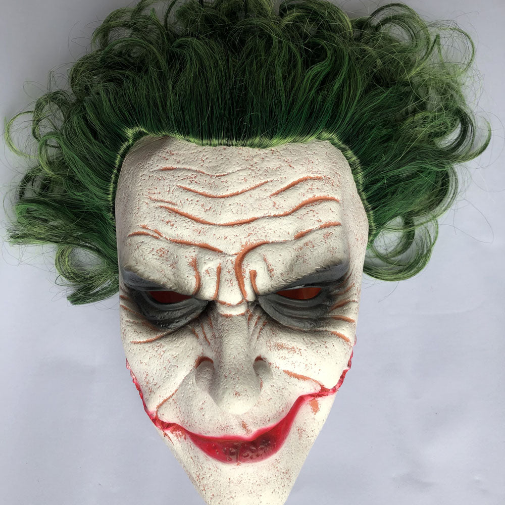 Horror Joker Clown Latex Mask for Halloween Cosplay by HitMyNeed