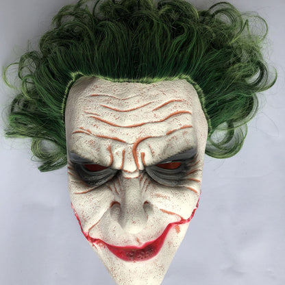 Horror Joker Clown Latex Mask for Halloween Cosplay by HitMyNeed