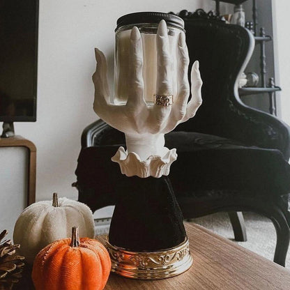 Horror Resin Witch Hand Candle Holder Decor by HitMyNeed
