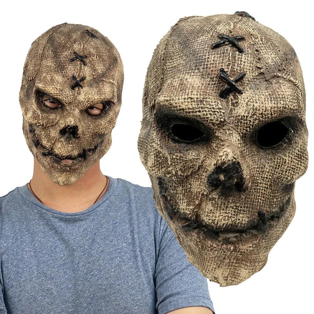 Horror Skull Latex Mask for Halloween & Cosplay by HitMyNeed