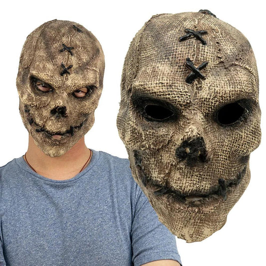 Horror Skull Latex Mask for Halloween & Cosplay by HitMyNeed