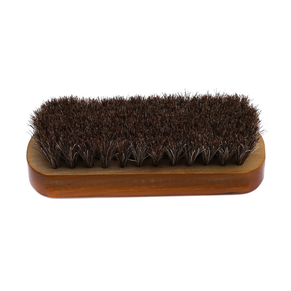 Horsehair Shoe Polish Brush with Wooden Handle by HitMyNeed