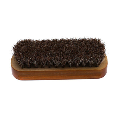 Horsehair Shoe Polish Brush with Wooden Handle by HitMyNeed