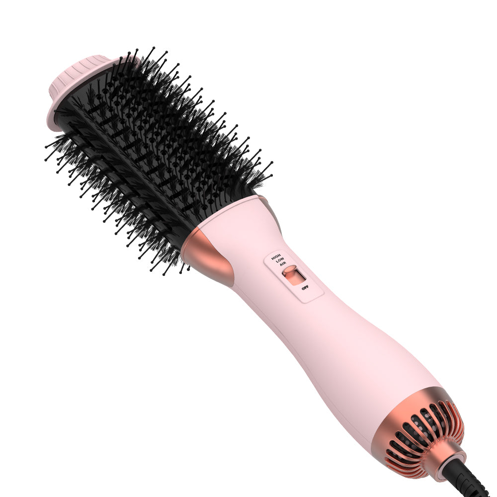 Hot Air Brush 2.0 One-Step Hair Dryer & Volumizer eu-plug flipped2soft-touch by HitMyNeed