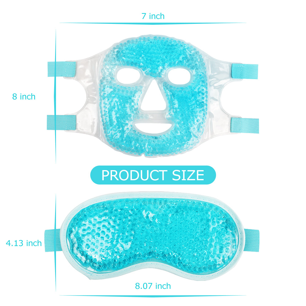 Hot and Cold Gel Face Mask for Skin Relief by HitMyNeed