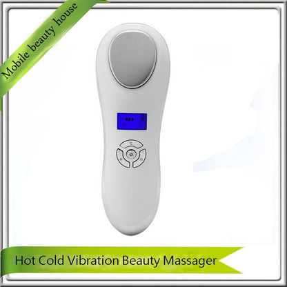 Hot and Cold Sonic Vibration Facial Massager by HitMyNeed