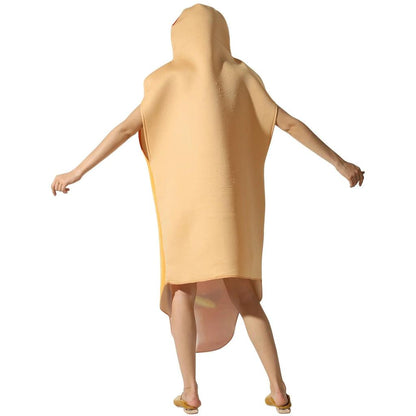 Hot Dog Costume with Bun and Mustard for Adults by HitMyNeed