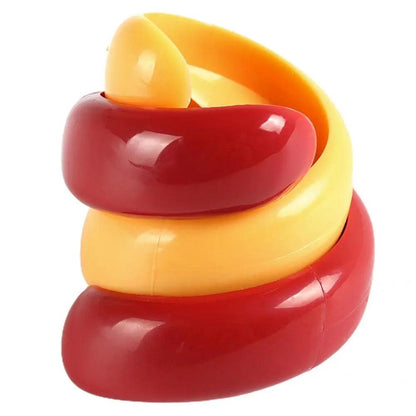 Hot Dog Spiral Cutters for Even Grilling (2 Pack) by HitMyNeed