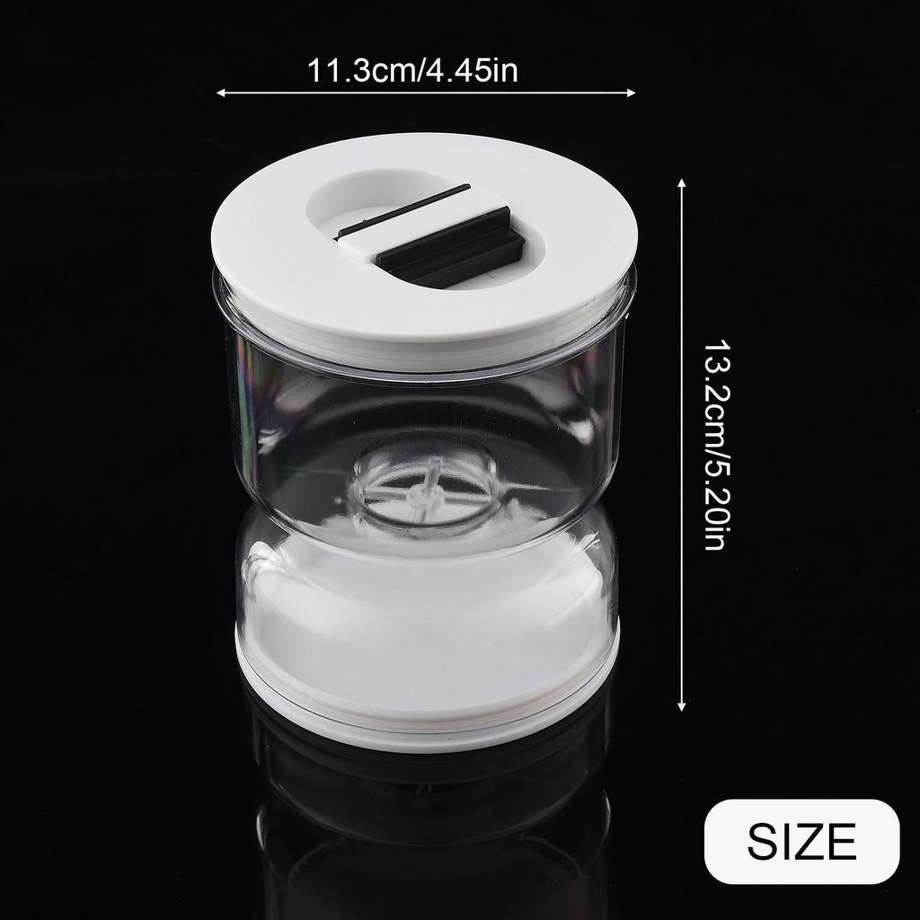 Hourglass Pickle Jar with Juice Separator by HitMyNeed