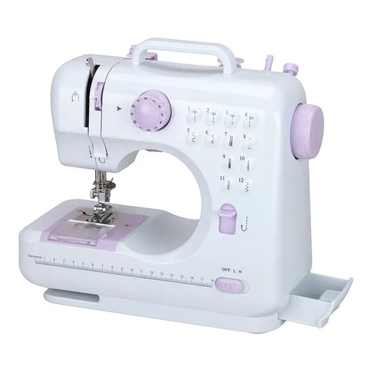 Household Mini Electric Sewing Machine with 12 Stitches by HitMyNeed