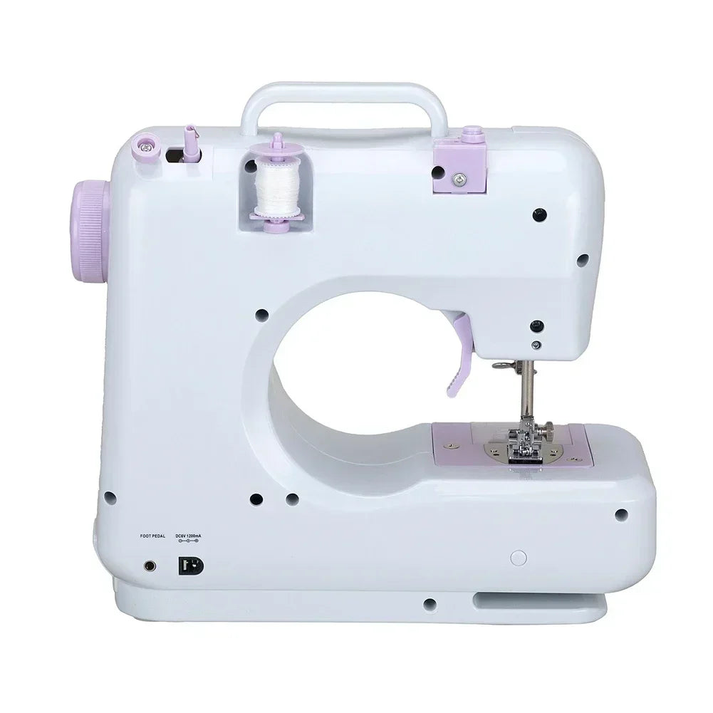 Household Mini Electric Sewing Machine with 12 Stitches by HitMyNeed