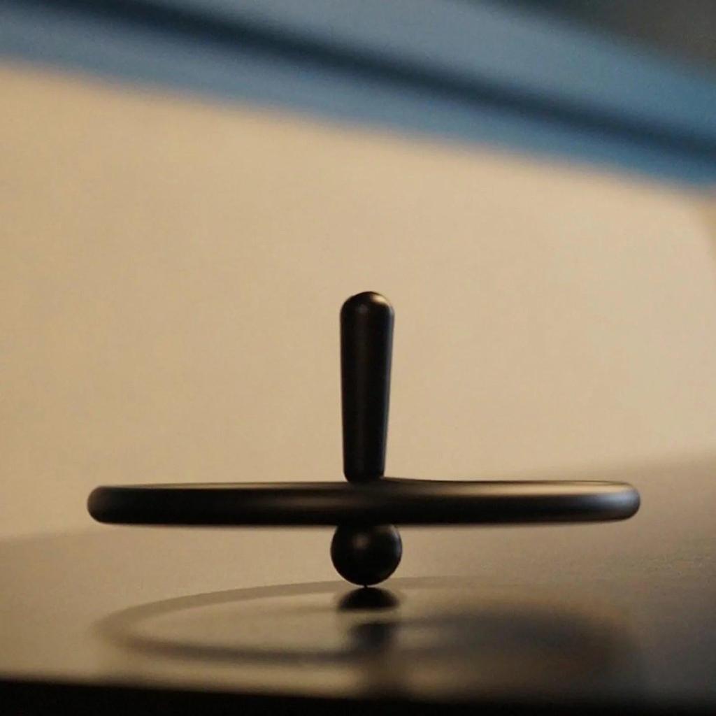 Hovering Exclamation Point Gyroscope Fidget Toy by HitMyNeed