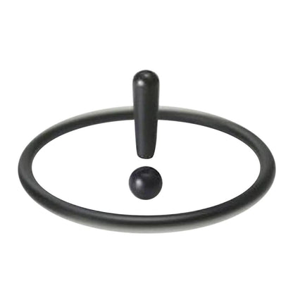 Hovering Exclamation Point Gyroscope Fidget Toy black by HitMyNeed