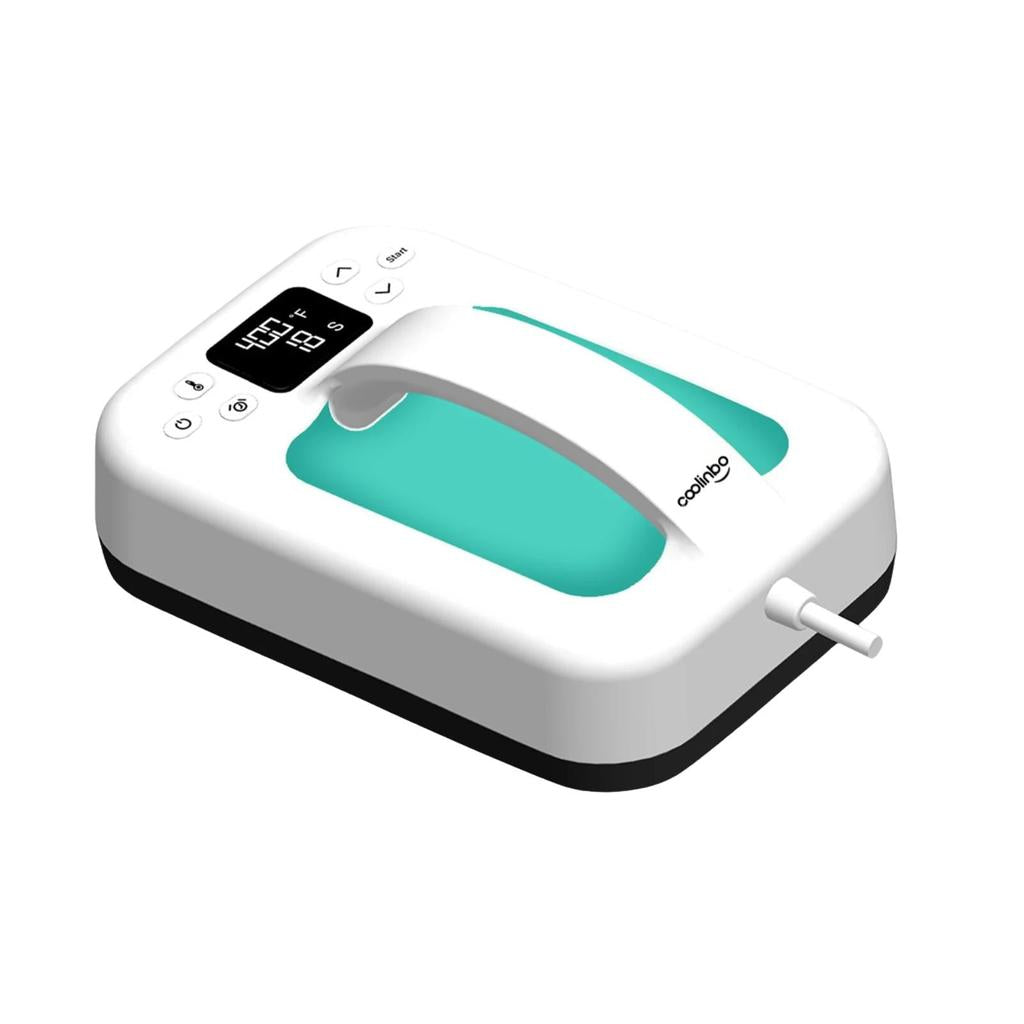 HP6 Mini Heat Press 7×5 Inch Handheld with Timer by HitMyNeed