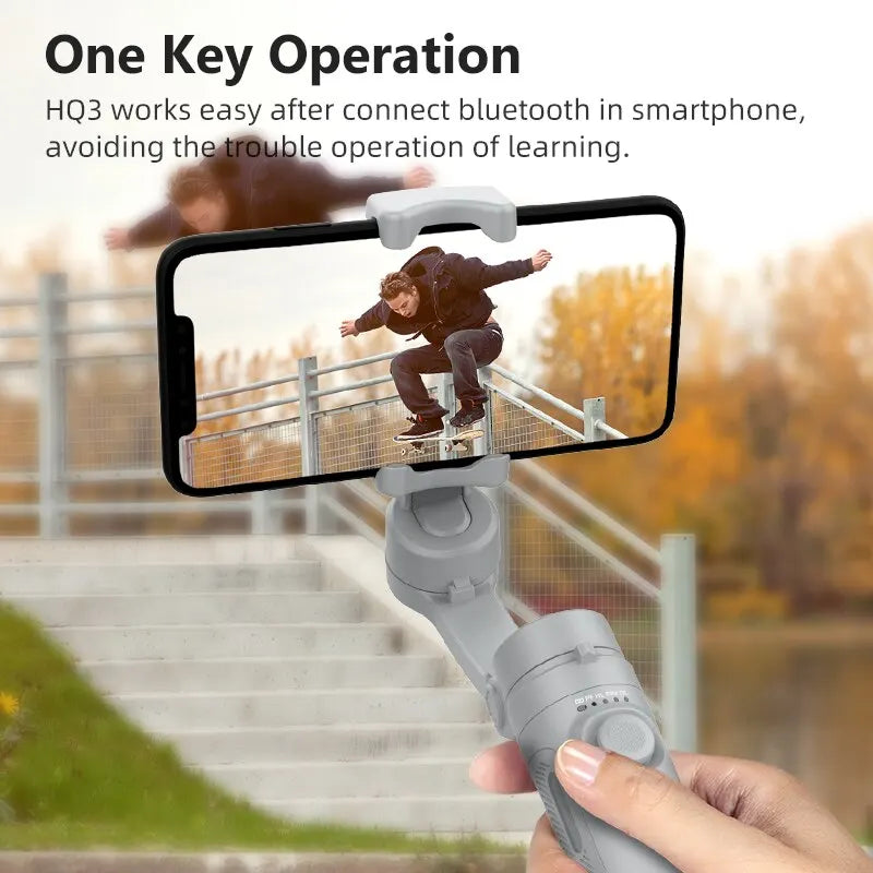 HQ3 3-Axis Foldable Smartphone Gimbal Stabilizer by HitMyNeed