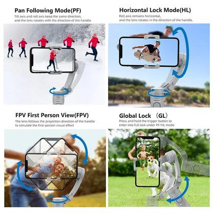 HQ3 3-Axis Foldable Smartphone Gimbal Stabilizer by HitMyNeed