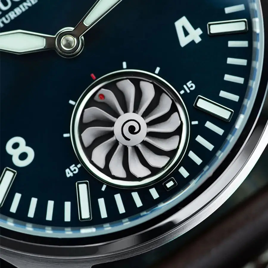 Hruodland 43mm Pilot Manual Mechanical Watch by HitMyNeed