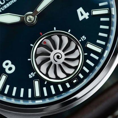 Hruodland 43mm Pilot Manual Mechanical Watch by HitMyNeed
