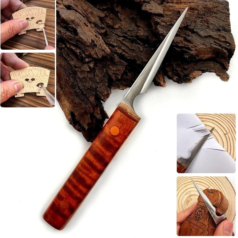 HSS Wood Carving Graver Knife with Maple Handle by HitMyNeed