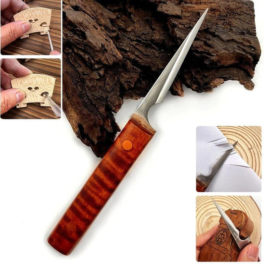HSS Wood Carving Graver Knife with Maple Handle by HitMyNeed