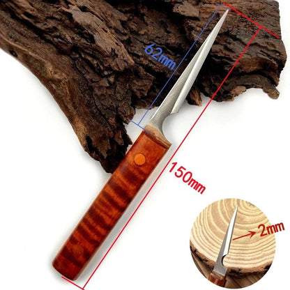 HSS Wood Carving Graver Knife with Maple Handle by HitMyNeed