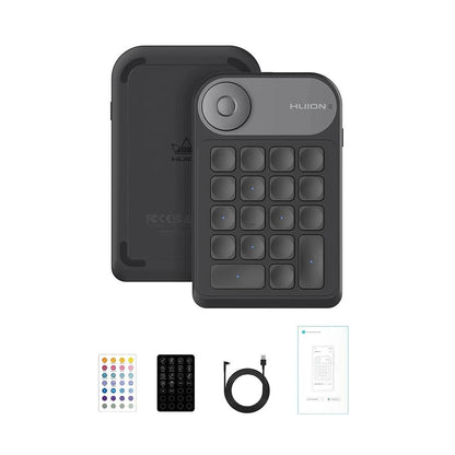 Huion Keydial Mini Wireless Keyboard with Dial by HitMyNeed