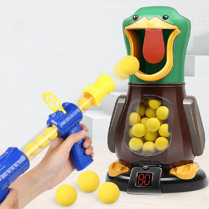 Hungry Shooting Duck Walking Target Gun Set by HitMyNeed