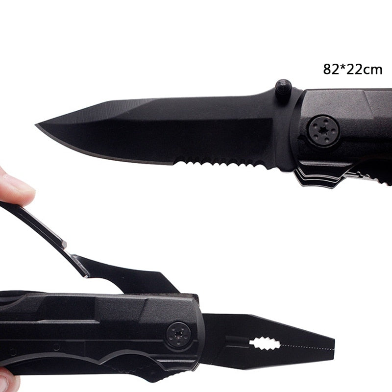 Hunting Knife Multitool with Screwdriver Set by HitMyNeed