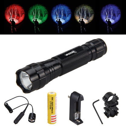 Hunting LED Flashlight with 4-Color Modules by HitMyNeed
