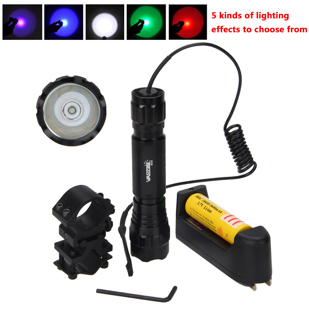 Hunting LED Flashlight with 4-Color Modules by HitMyNeed