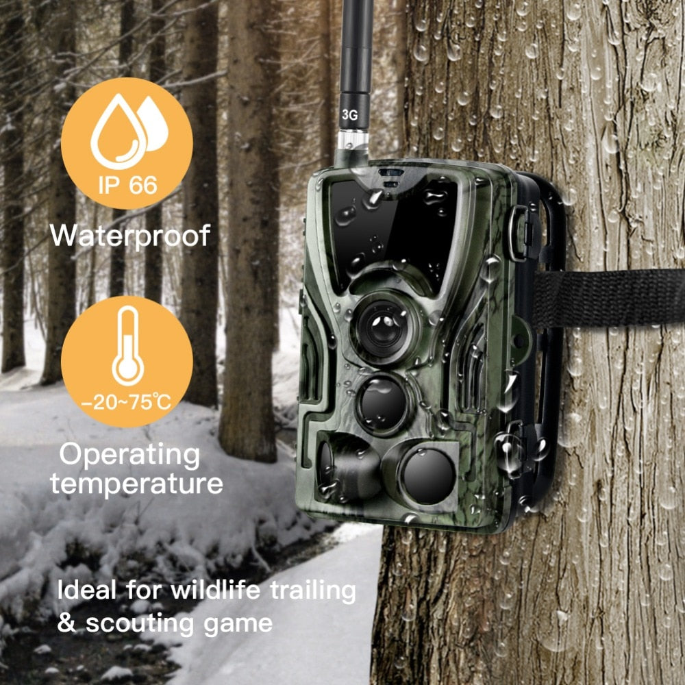 Hunting Trail Camera 16MP 1080P with 3G Connectivity by HitMyNeed