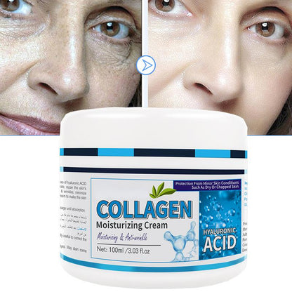 Hyaluronic Acid & Collagen Anti-Aging Night Face Cream 30g by HitMyNeed