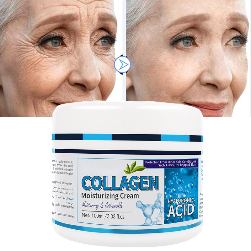 Hyaluronic Acid & Collagen Anti-Aging Night Face Cream 50g by HitMyNeed