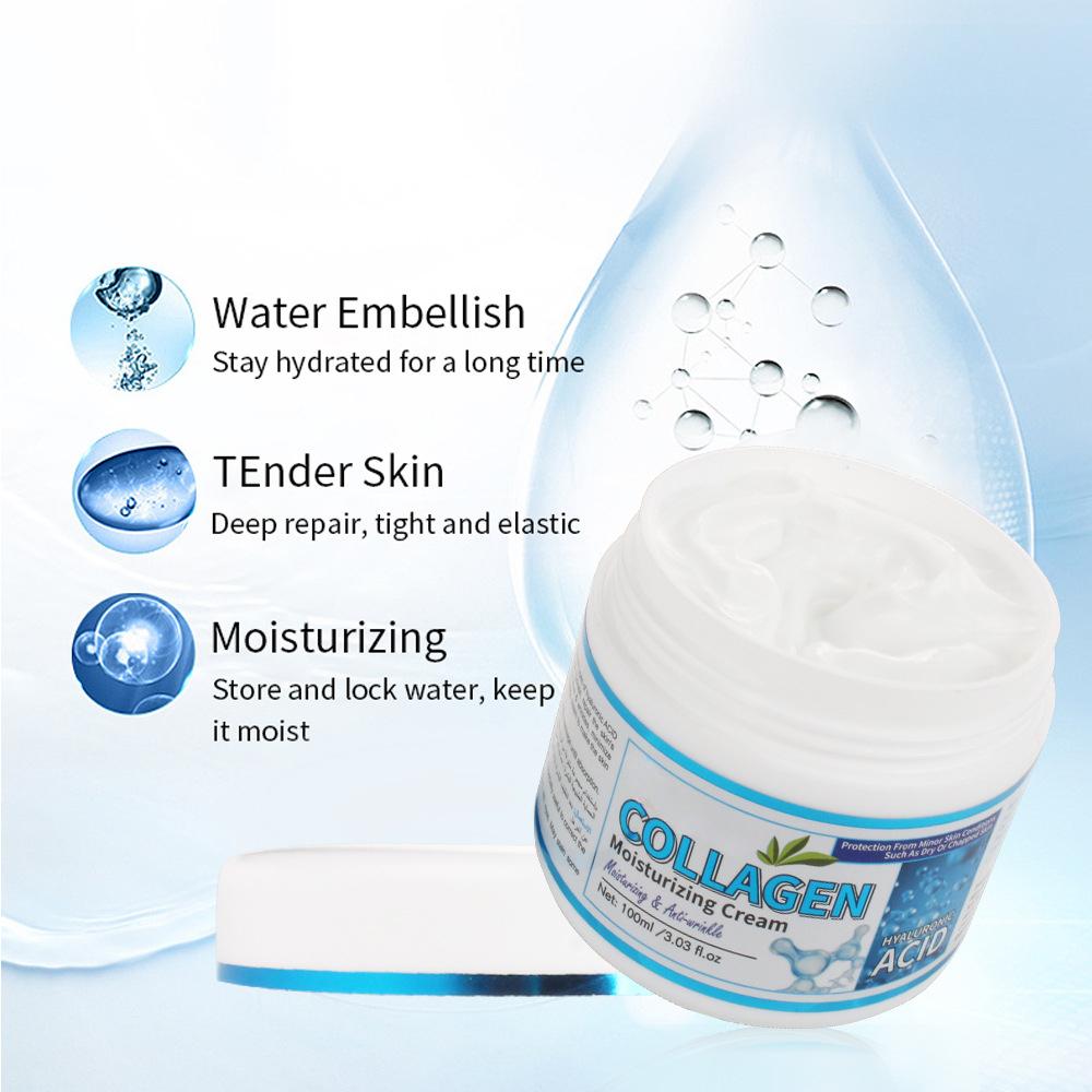 Hyaluronic Acid & Collagen Anti-Aging Night Face Cream by HitMyNeed