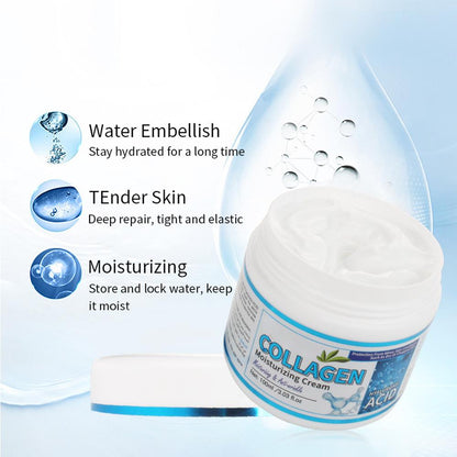Hyaluronic Acid & Collagen Anti-Aging Night Face Cream by HitMyNeed